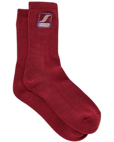Cotton On Graphic Sock - Red