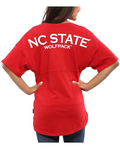 Spirit Jersey Nc State Wolfpack Oversized T-shirt - Red