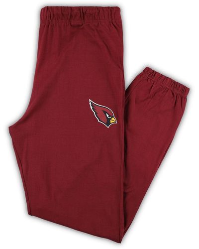 Fanatics Arizona S Big And Tall Tracking Lightweight Pajama Pants - Red
