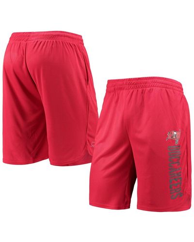 MSX by Michael Strahan Tampa Bay Buccaneers Training Shorts - Red
