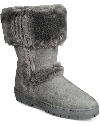 Style & Co. Witty Winter Boots - Gray