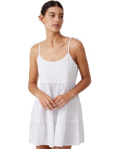 Cotton On Solstice Mini Dress - White