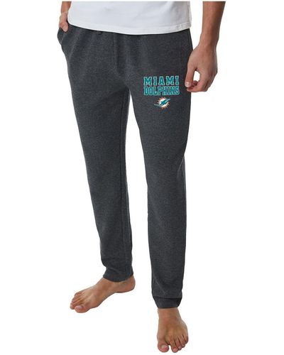 Concepts Sport Miami Dolphins Resonance Tapered Lounge Pants - Blue