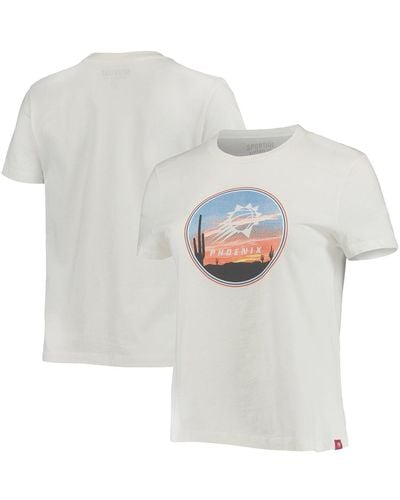 Sportiqe Phoenix Suns Arcadia T-shirt - White