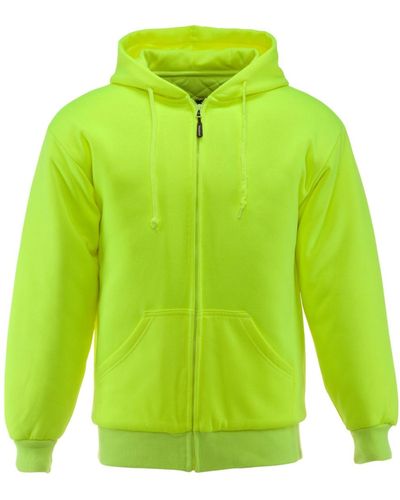 Refrigiwear Big & Tall Insulated Hooded Sweatshirt - Green