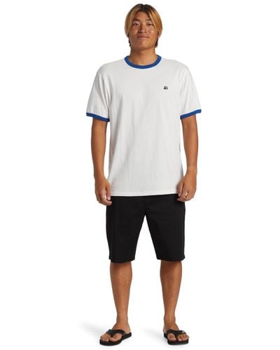 Quiksilver Relaxed Crest Chino Shorts - Black