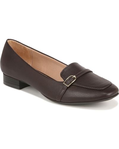 LifeStride Catalina Slip On Loafers - Brown