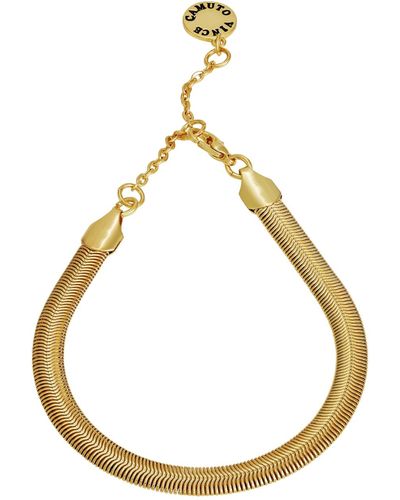 Vince Camuto Tone Snake Chain Bracelet - Metallic