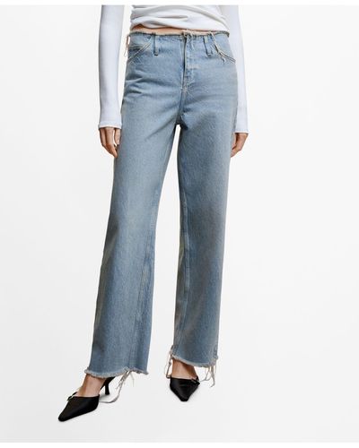 Mango Wide-leg jeans for Women | Online Sale up to 40% off | Lyst