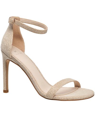 French Connection H Halston Maui Open-toe Ankle-strap Dress Sandals - Natural