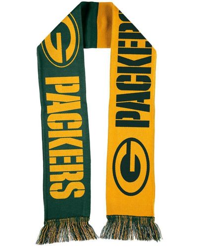 WEAR by Erin Andrews Green Bay Packers Team Pride Scarf - Yellow