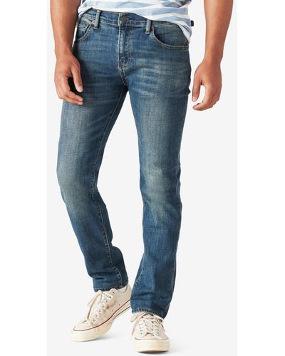 Lucky Brand 110 Slim Coolmax Low-rise Stretch Jeans - Blue