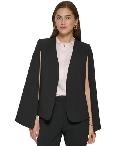 Cape sleeve deals blazer