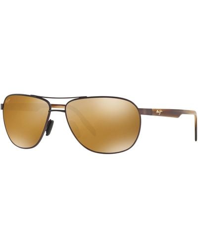 Maui Jim Polarized Sunglasses - Metallic