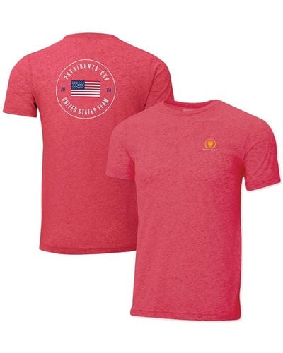 Ahead 2024 Presidents Cup Team Usa Instant Classic T-shirt - Red