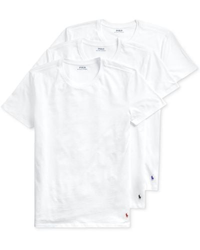 Polo Ralph Lauren Classic Undershirt 3-pack - White
