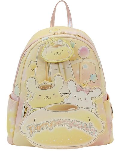 Loungefly Hello Kitty & Friends Pompompurin Carnival Mini Backpack - Natural
