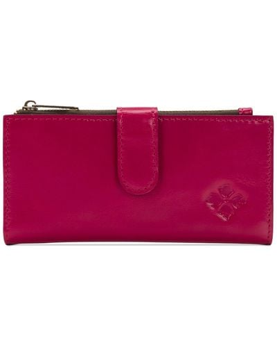 Patricia Nash Nazari Leather Wallet - Red