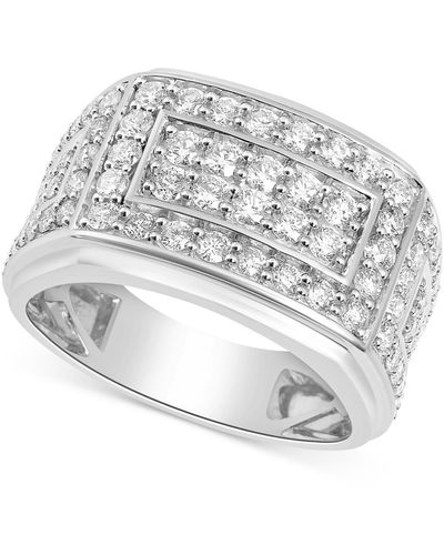 Macy's Diamond Cluster Ring (2 Ct. T.w. - Metallic