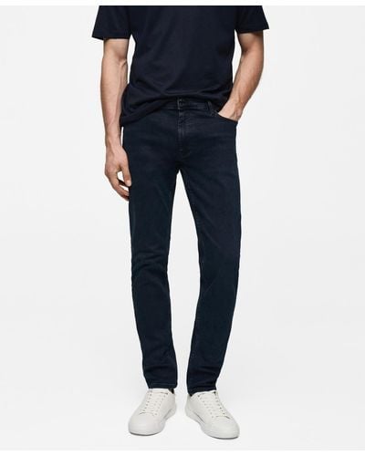 Mango Slim Fit Ultra Patrick Jeans - Blue