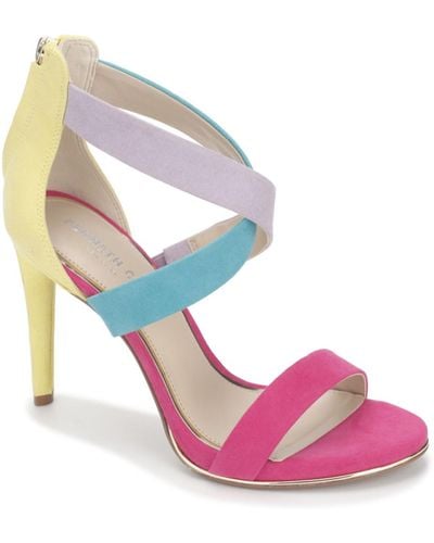 Kenneth Cole Brooke Cross Dress Sandals - Multicolor