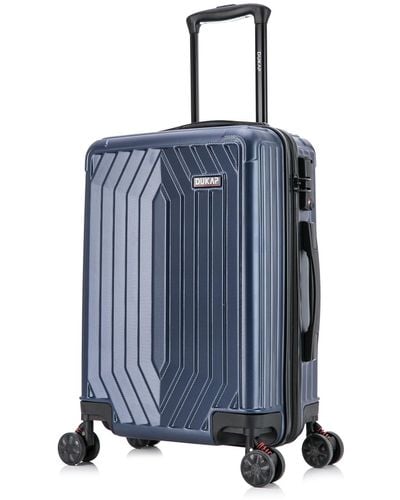 DUKAP Stratos Lightweight Hardside Spinner luggage - Blue