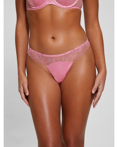 Guess Corynn Brazilian Panty - Pink