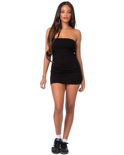 Edikted Gemma Strapless Mini Dress - Black