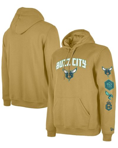 KTZ Charlotte Hornets 2023/24 City Edition Pullover Hoodie - Green