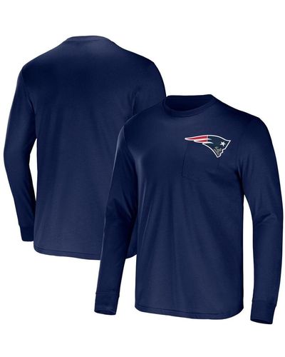 Men's Fanatics Branded Navy/Heathered Gray New England Patriots T-Shirt  Combo Pack