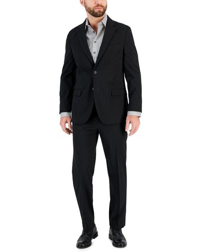 Nautica Modern-fit Bi-stretch Fall Suit - Black