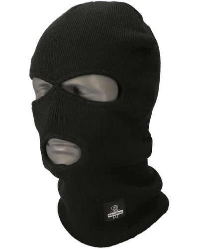 Refrigiwear Knit 3-hole Mask - Black