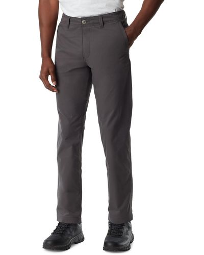 BASS OUTDOOR Straight-fit Traveler Pants - Gray