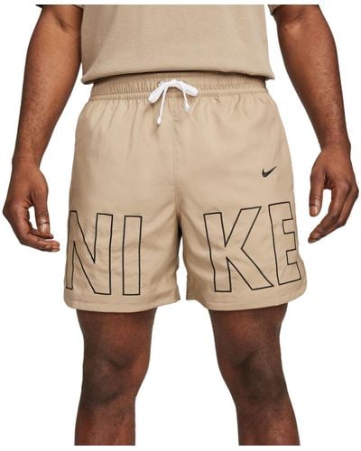 Nike Sportswear Woven Flow Shorts - Natural