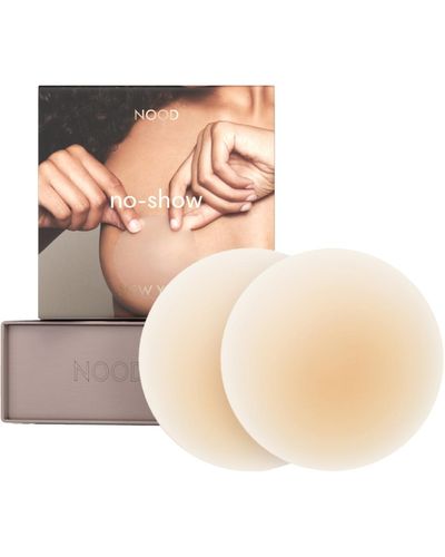 NOOD No-show Reusable Round Nipple Covers - Natural