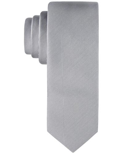 Calvin Klein Unison Solid Tie - Gray