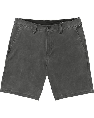 Volcom Stone Faded Hybrid 19" Shorts - Gray