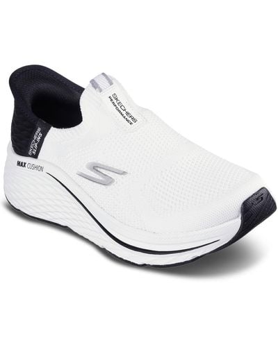 Skechers Slip-ins Max Cushioning Elite 2.0 Athletic Running Sneakers From Finish Line - White