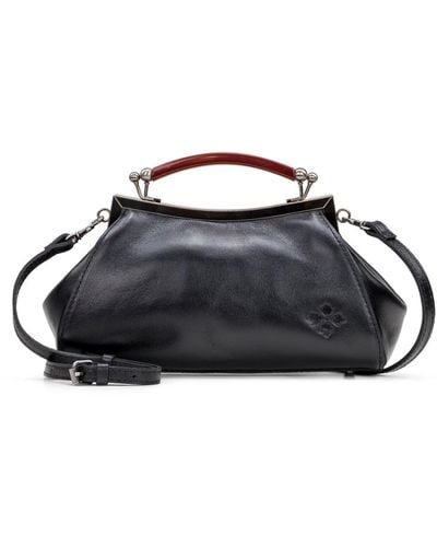 Patricia Nash Kelmscott Frame Bag - Black