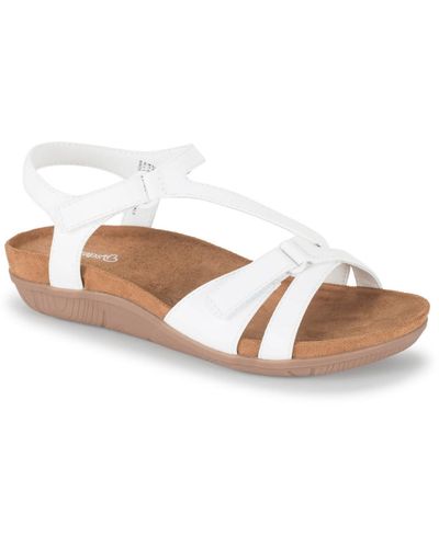 BareTraps Jaxen Asymmetrical Flat Sandals - Brown