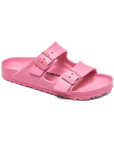 Birkenstock Arizona Essentials Sandals From Finish Line - Pink