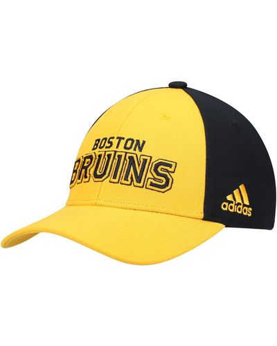adidas Boston Bruins Locker Room Adjustable Hat - Multicolor