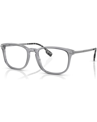 Burberry Rectangle Eyeglasses - Metallic