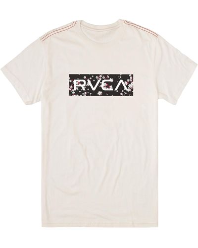 RVCA Big Filler Short Sleeve T-shirt - White