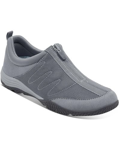 Easy Spirit Bestrong Round Toe Casual Sneakers - Gray