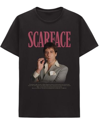 Hybrid Scarface Short Sleeve T-shirt - Black