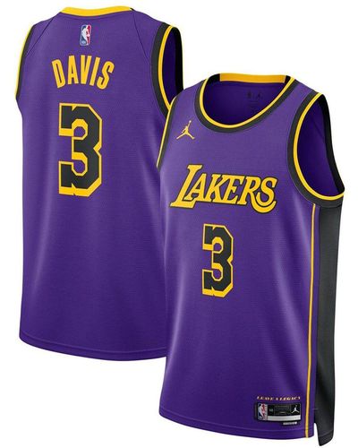 Anthony Davis Los Angeles Lakers Nike 2022/23 City Edition Name & Number T- Shirt - White