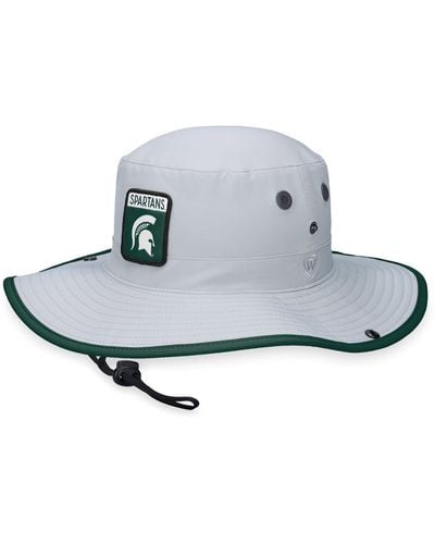 Top Of The World Michigan State Spartans Steady Bucket Hat - White