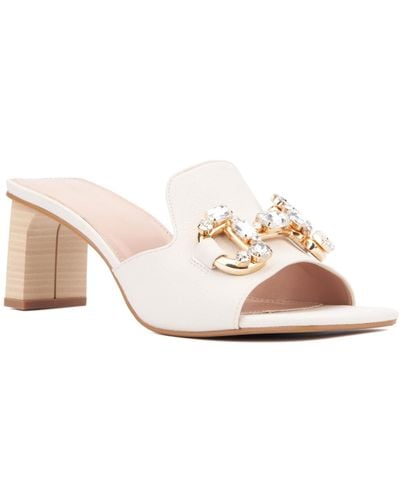 FASHION TO FIGURE Octavia Heel Sandal - Pink