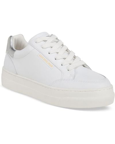 Sam Edelman Wess Lace-up Low-top Sneakers - White